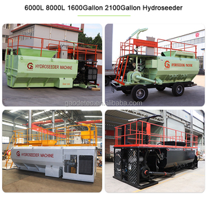 6000L 8000L टैंक आकार hydroseeder गोल्फ कोर्स और ढलान हरियाली परियोजनाओं के लिए हाइड्रो पलवार उपकरण - Product Image 2