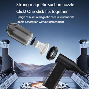 Bạo lực mini Turbo không khí Khăn lau bụi động cơ không chổi than không dây mạnh mẽ làm khô Blower cho xe ngoài trời làm sạch - Product Image 3