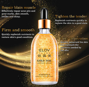 Sérum pour le visage en feuille d'or pur 24 carats, sérum pour la peau, nicotinamide - Product Image 3