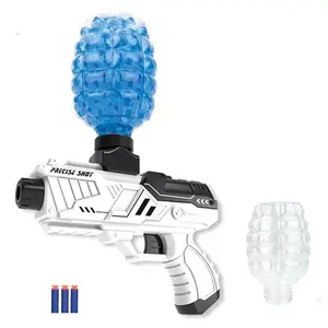Jeu de tir pour enfants Pistola Gun Toys 2 en 1 Foam Ball Gun Toy,Water Ball Gun Toy