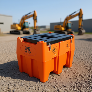 Tanque de Combustible Diésel Tmg de 116 Galones con Tapa Bloqueable, Diseño Reforzado de Pared Simple, Uso Industrial - Product Image 2