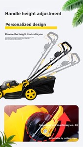 Wholesale Hand <b>Push</b> Lawn <b>Mower</b> Lithium Battery 40V/58V Blade Cutting Grass Box DIY Home Garden Community - Product Image 5