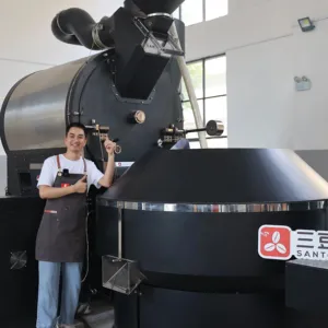 SANTOKER R120master 30 кг 120 кг умная машина для обжарки кофе