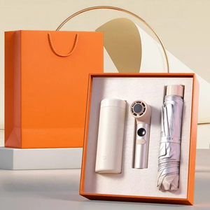 Idées de cadeaux promotionnels : ventilateur rafraîchissant, bouteille d'eau, ensemble de cadeaux de <span class=keywords><strong>voyage</strong></span>, cadeau luxueux pour la coopération commerciale - Product Image 1