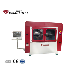 Máquina <span class=keywords><strong>de</strong></span> Corte por Chorro <span class=keywords><strong>de</strong></span> Agua CNC <span class=keywords><strong>de</strong></span> Pequeña Escala, Totalmente Cerrada, para Cortar Piezas <span class=keywords><strong>de</strong></span> Acero, Vidrio y Plástico - Product Image 1