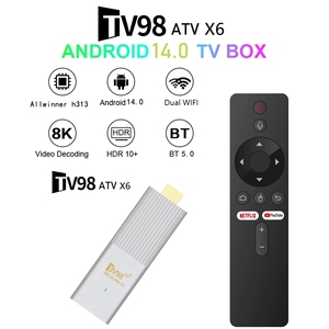 TV98 A เครื่องเล่นมีเดีย 8K สมาร์ท OTT อินเทอร์เน็ตดองเกิล พรีเมียม ระบบปฏิบัติการ Google Android 12 ไฟร์สติ๊ก โปรตุเกส สเปน โปแลนด์ จัดส่งฟรี - Product Image 2