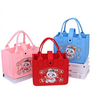 Novedad del Año de la Serpiente: Bolsa de Regalo para Bebé de 100 Días, Sobre Rojo, Caja de Regalo con Cara <span class=keywords><strong>Feliz</strong></span>, Modelo de Huevo para Bebé de un Mes BZ-926 - Product Image 1