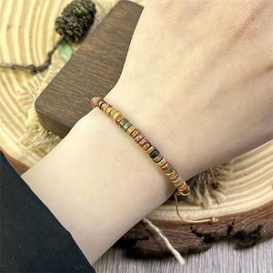 Bracelet en pierre naturelle avec perles de verre colorées, talisman porte-bonheur, article à forte marge de profit, fabrication sur mesure - Product Image 3
