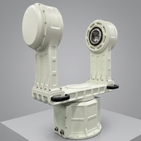 Plateau Tournant Pan-Tilt Servo-Stabilisé Ryan Optics avec Télécommande, Structure en Alliage d'Aluminium, Résistant à l'Eau
