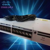 Commutateur Cisco Catalyst C9300-24S-E 24 ports 1G SFP Neuf Scellé Entreprise En Stock Commutateur Empilable Couche 3 C9300-24S-E