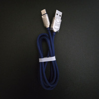 Regalos Promocionales Novedosos para Empresas, Cables USB a USB Tipo C Trenzados Resistentes con Patrones de Pitones