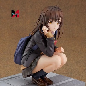 Higehiro dopo aver ricevuto il rifiuto, mi sono rasato e ho preso in mano una statuetta di una ragazza delle scuole superiori in plastica. - Product Image 1