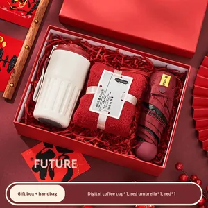 Coffret <span class=keywords><strong>Cadeau</strong></span> d'Affaires de Style Oriental : Souvenirs Métalliques pour Réunions Annuelles, Team Building et Cadeaux du Nouvel An - Product Image 6