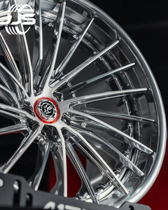 JJSEES CUSTOM Jantes de voiture en argent forgé 5x112 5x114.3 5x120 18 19 20 21 22 26 24 pouces pour Audi A4 B7 <span class=keywords><strong>BMW</strong></span> - Product Image 2
