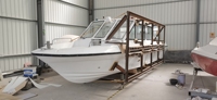 Grandsea 8.8m Cabine en fibre de verre Yacht de pêche Moteur hors-bord Bateau de passagers à vendre