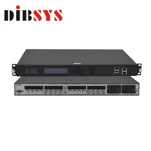 8 * DVB-S/S2调谐器到IP IPTV解码器用于加密频道插入8个众所周知的凸轮卡