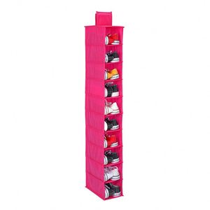 Factory Master Non-woven Fabric Ten-layer <b>Narrow</b> Wardrobe <b>Storage</b> Hanging Bag Buggy Bag Home <b>Storage</b> Holders & Racks Forazon - Product Image 3