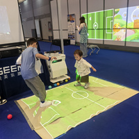 Projection interactive sur sol et mur DefiLabs, résolution 1920x1080, certifiée CE, centre commercial, supermarché, divertissement pour enfants, mariage