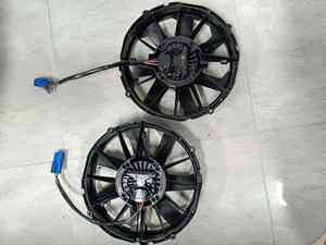 Ventilador de Refrigeración SPAL Original Usado de 24V 510W VA113-BBL506P-94A |   Arnés Plug and Play para Condensador/Radiador de Aire Acondicionado de Autobús - Product Image 2