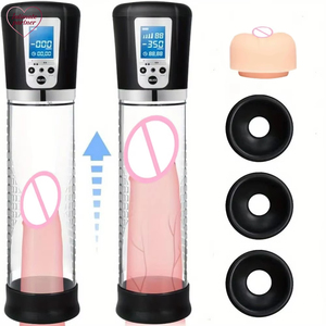 เครื่องช่วยสำเร็จความใคร่ชายแบบถ้วย รุ่นขายดี ชาร์จไฟผ่าน USB อัตโนมัติ พร้อมจอ LED กันน้ำระดับ IPX7 สำหรับผู้ชาย - Product Image 1