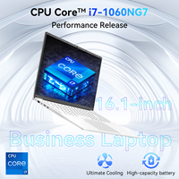 Vente en gros d'usine, nouveau portable professionnel 16,1 pouces, processeur Intel Core i7 quadricœur 1,2 GHz, Windows 11, 16 Go de RAM, 512 Go de SSD, écran IPS, Intel Iris