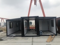 Su Geçirmez Küçük 20Ft 40Ft Genişletilebilir Konteyner Prefabrik Ev Nakliye Prefabrik Banyo Ev İnşaatı Emlak Villa