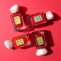 Vernis à ongles à base d'eau SAGALAGA Série Rouge 10ML, certifié Halal, faible odeur, pelable, laque à ongles, logo personnalisé OEM, vente en gros OEM ODM