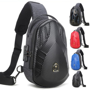 Conception unique sac à bandoulière poitrine épaule sac à dos étanche antivol sangle unique bandoulière messager voyage en plein air hommes sac - Product Image 6