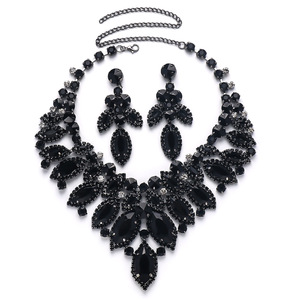 Collares de Novia con Pedrería, Conjuntos de Joyería para Boda, Moda Femenina, Superventas 2025 - Product Image 3