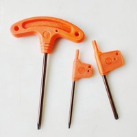 Jeu de tournevis Torx miniatures en acier S2 T6-T20, outil manuel de précision à couple élevé