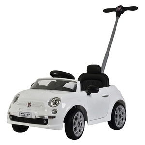 Miglior giocattolo <span class=keywords><strong>500</strong></span> <span class=keywords><strong>Fiat</strong></span> rosa da 2 a 4 anni a spinta a batteria con 4 ruote in plastica resistente - Product Image 1