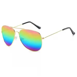 2024 anti UV400 designer chine lunettes de soleil rondes lunettes de soleil hommes métal cadre unisexe aviation lunettes pour hommes à la mode lunettes de soleil