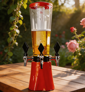Distributeur de boissons LED personnalisé, distributeur de bière et de jus rechargeable avec tube à glace, serveur de vin détachable pour bar et fêtes - Product Image 2