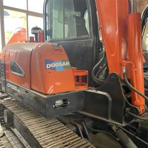 รถขุดดินขนาดเล็ก Doosan รถขุดดิน DX55 5TON เครื่องจักรก่อสร้างไฟฟ้า Doosan DX55-9C DX55 - Product Image 1