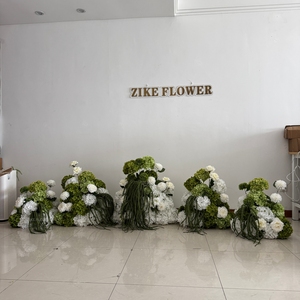 Decoración <span class=keywords><strong>para</strong></span> Baby Shower, Artículos <span class=keywords><strong>para</strong></span> Fiestas, <span class=keywords><strong>Centros</strong></span> <span class=keywords><strong>de</strong></span> <span class=keywords><strong>Mesa</strong></span> con Flores <span class=keywords><strong>para</strong></span> Boda, Bola <span class=keywords><strong>de</strong></span> Flores Verde y Blanca, Decoración <span class=keywords><strong>para</strong></span> Pedida <span class=keywords><strong>de</strong></span> Mano, Conjunto Completo - Product Image 2
