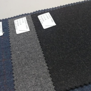 Tissu en flanelle gris foncé à prix avantageux, 380 g/m², 50 % <span class=keywords><strong>laine</strong></span>, 50 % autres, tissu en <span class=keywords><strong>laine</strong></span>, vente en gros - Product Image 1