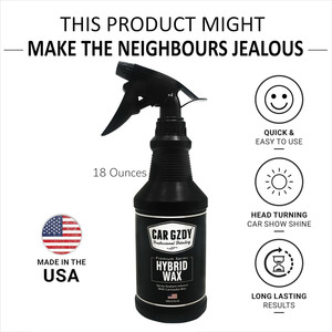 OEM 18 oz Hybrid Wax Kit for Car Cleaning High Glossy Effect CAR GUYS Advanced <b>Long</b>-Lasting Car Wax Safe for All Surfaces Easy - Product Image 3