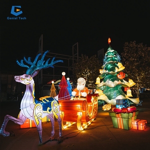 SG-SD-RT03 Luces LED <span class=keywords><strong>de</strong></span> Escultura Navideña <span class=keywords><strong>de</strong></span> Alta Calidad, Luces Navideñas, Faroles para <span class=keywords><strong>Ferias</strong></span> Comerciales, Festivales - Product Image 1
