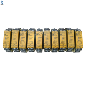 Módulo de Relé de Seguridad de Alto Rendimiento Modelo PNOZ X2.8P, Sistema de Control Electrónico Avanzado para Maquinaria Industrial - Product Image 1