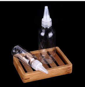 LingKa LK02 Transparent Pointed Nose <b>Squeeze</b> <b>Bottles</b> 20-500ml HDPE Liquid Dispensing Pigment Medicine Fish Bait Seasoning - Product Image 6