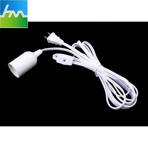 US-Stecker Netzkabel 3,5m Verlängerung für Heimanwendungen Hängelaterne Pendelleuchte E26 Fassung Lampe Kupferleiter PVC 125V 2 - Product Image 3