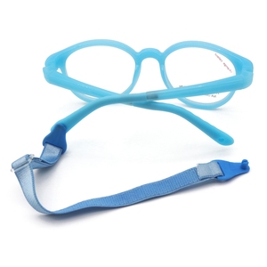 Tr90 trẻ em gọng kính khung thiết kế mới thay đổi màu sắc vòng kính quang học cho trẻ em kim cương hình dạng khuôn mặt phù hợp - Product Image 4