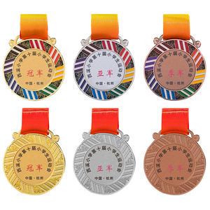 JP0119 Top Design Karneval Souvenir Metall Blank Medaille mit Band, wo man billige Medaillen kaufen kann - Product Image 4