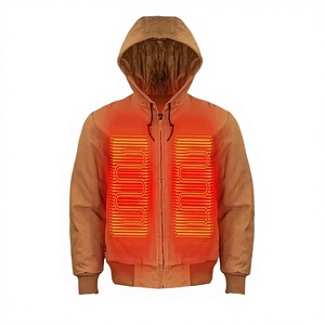 Chaquetas Térmicas Impermeables Personalizadas para Hombre, Transpirables, Resistentes al Viento, para Correr, Deportes al Aire Libre, Ropa de Invierno para Fitness, con Cierre, Servicio OEM - Product Image 3