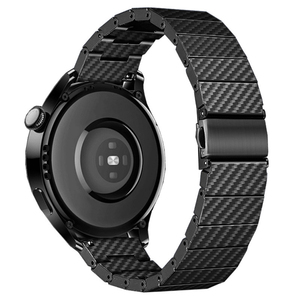 Bracelet de montre de luxe CAOWTAN pour <span class=keywords><strong>Huawei</strong></span> <span class=keywords><strong>GT2</strong></span> 3 20mm 22mm pour bracelets de montre Samsung 4 5 <span class=keywords><strong>Pro</strong></span> bracelet à motif en Fiber de carbone classique - Product Image 1