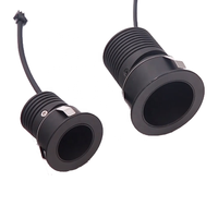 Prix usine réglable Downlight noir blanc Cob plafond anti-éblouissement profond Led 5w 6w 3w Mini Spot Led Light