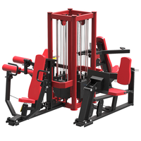 Machine de musculation multi-stations commerciale, multi-gym, cinq postes, personnalisation jungle, équipement complet de salle de sport