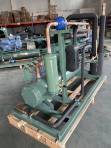 R404a 25HP 30HP Piston Copeland Máy Nén Bán Kín Ngưng Tụ Đơn Vị Làm Mát Bằng Nướ<span class=keywords><strong>c</strong></span> Tủ Đông Phòng Lạnh Đơn Vị - Product Image 6