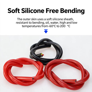 2 3 4 5 Multi-core Soft Silicone <strong>Cable</strong> 0.3 0.5 0.75 1 1.5 2.5 4 6mm Silica Gel Shielded YGC High Temperature Resistant Wire - Product Image 3