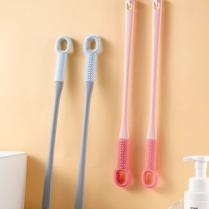 Foot Toe Crack Cleaner TPR Soft <b>Brush</b> Set For Exfoliating Dead Skin And Calluses - Product Image 2